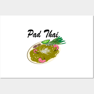 Pad Thai Posters and Art